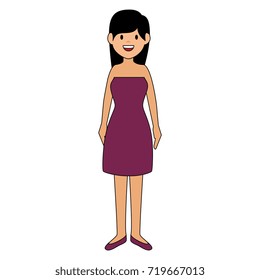 beautiful woman avatar character