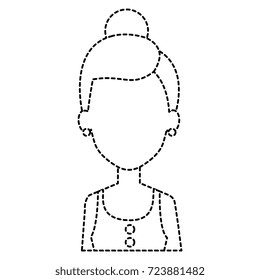 beautiful woman avatar character