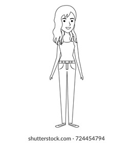 beautiful woman avatar character