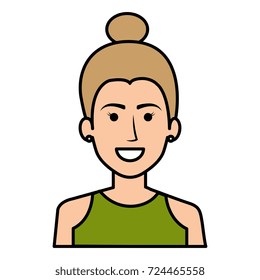 beautiful woman avatar character
