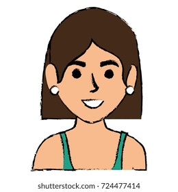 beautiful woman avatar character