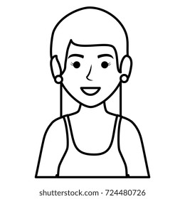 beautiful woman avatar character