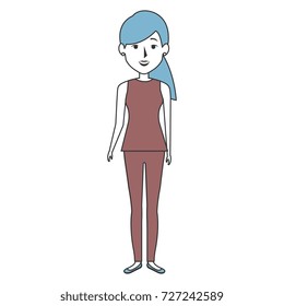 beautiful woman avatar character