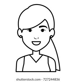 beautiful woman avatar character