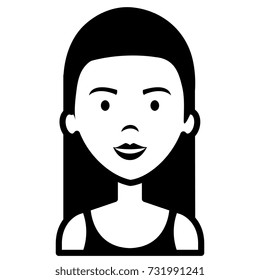 beautiful woman avatar character