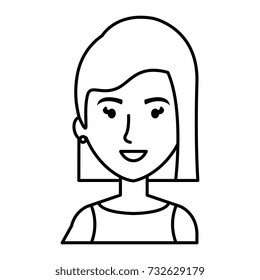beautiful woman avatar character