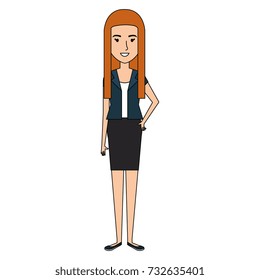 beautiful woman avatar character