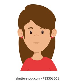 beautiful woman avatar character