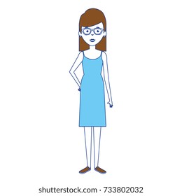 beautiful woman avatar character
