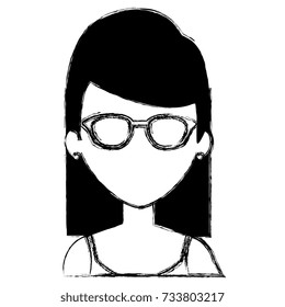 beautiful woman avatar character