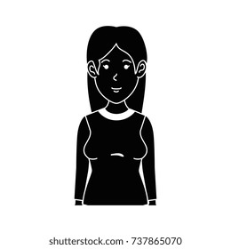 beautiful woman avatar character
