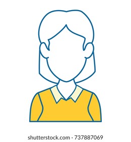 beautiful woman avatar character
