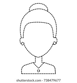 beautiful woman avatar character