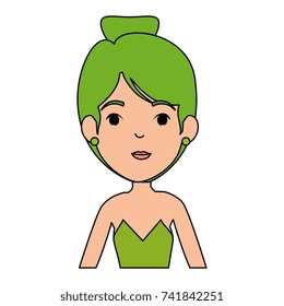 beautiful woman avatar character