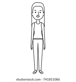 beautiful woman avatar character