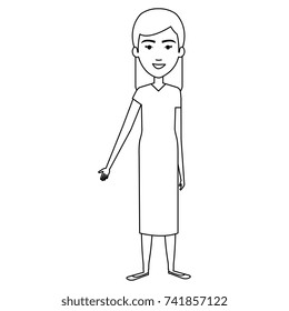 beautiful woman avatar character