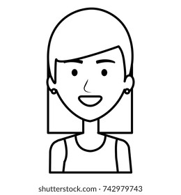 beautiful woman avatar character