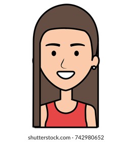 beautiful woman avatar character