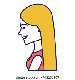 beautiful woman avatar character