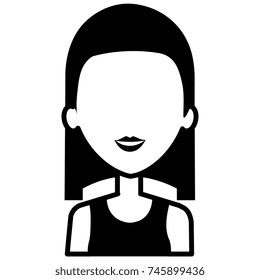 beautiful woman avatar character