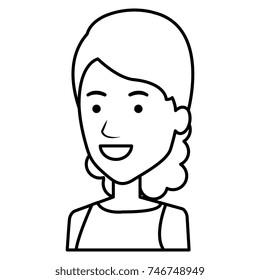 beautiful woman avatar character