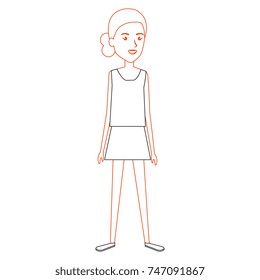 beautiful woman avatar character