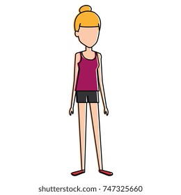 beautiful woman avatar character