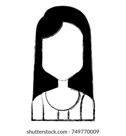 beautiful woman avatar character