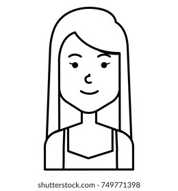 beautiful woman avatar character