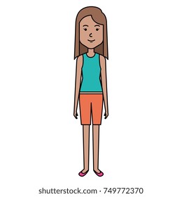 beautiful woman avatar character