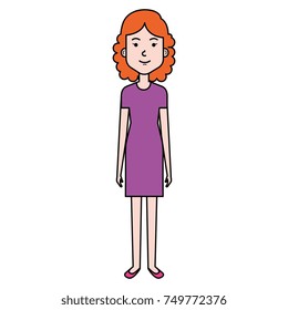 beautiful woman avatar character