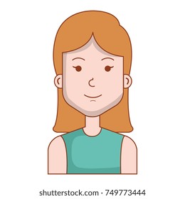 Beautiful Woman Avatar Character Stock Vector (Royalty Free) 749773444 ...