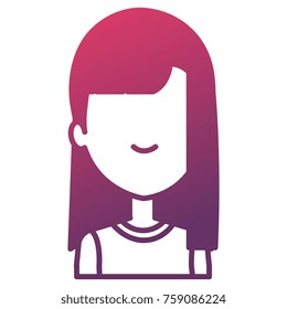 beautiful woman avatar character