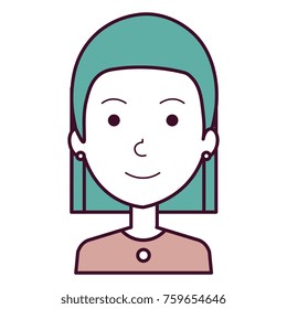 beautiful woman avatar character