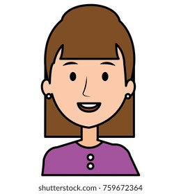 beautiful woman avatar character