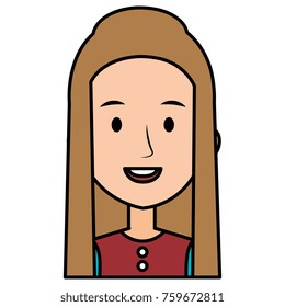 beautiful woman avatar character
