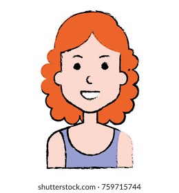 beautiful woman avatar character