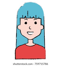 beautiful woman avatar character