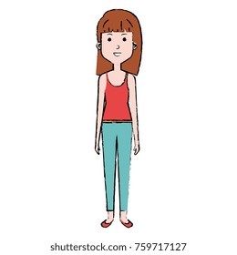 beautiful woman avatar character