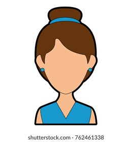 beautiful woman avatar character