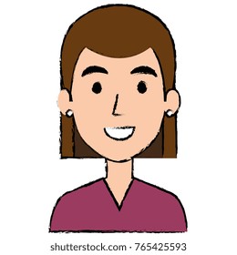 beautiful woman avatar character