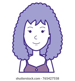 beautiful woman avatar character