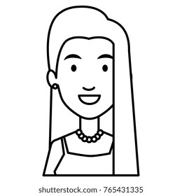 beautiful woman avatar character