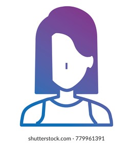beautiful woman avatar character