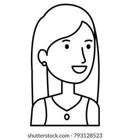 beautiful woman avatar character