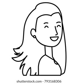 beautiful woman avatar character