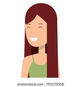 beautiful woman avatar character