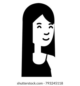 beautiful woman avatar character