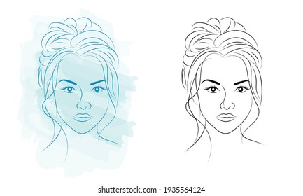 Fashion face sketch maker