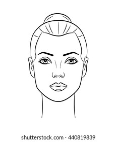 Woman Face Drawing Images Stock Photos Vectors Shutterstock